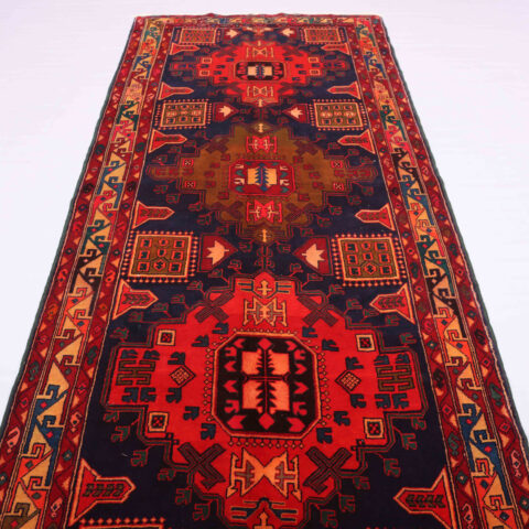 3 M Ardebil Persian Runner Rug