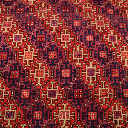 2.6x1.6M Tribal Kurdi Persian Rug