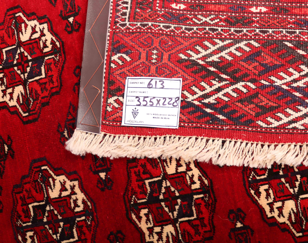 3.5x2.3M Persian Turkaman Rug - Image 6