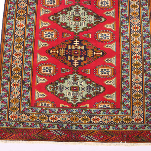 4M Antique Turkoman Persian Runner