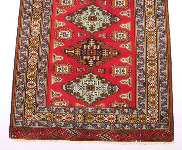 4M Antique Turkoman Persian Runner