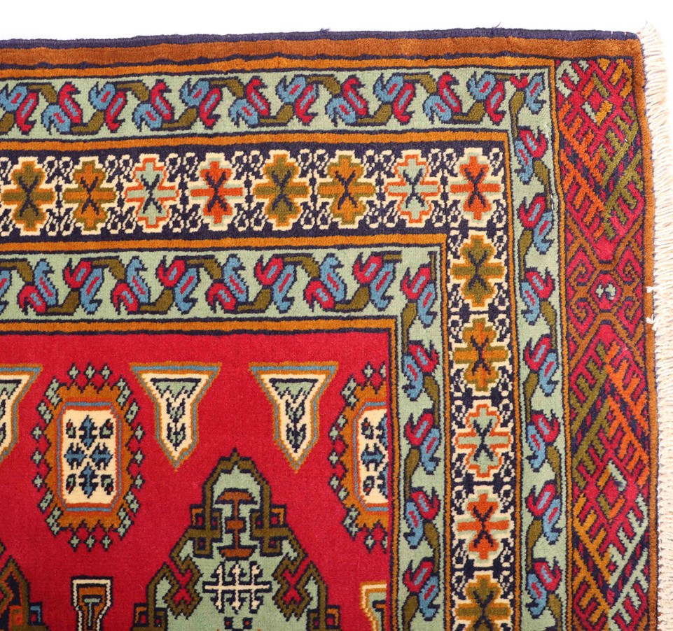 4M Antique Turkoman Persian Runner - Image 8