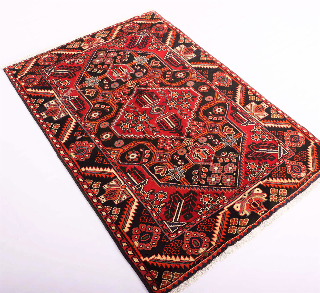 1.6x1.1M Antique Persian Saveh Rug - Image 2