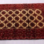 1.4x1M Antique Turkoman Persian Rug