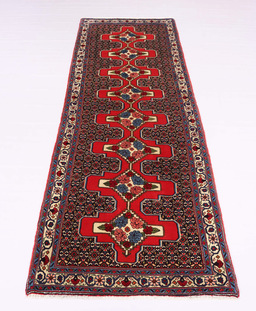 2.9m Kurdi Sanandaj Persian Runner - Image 2