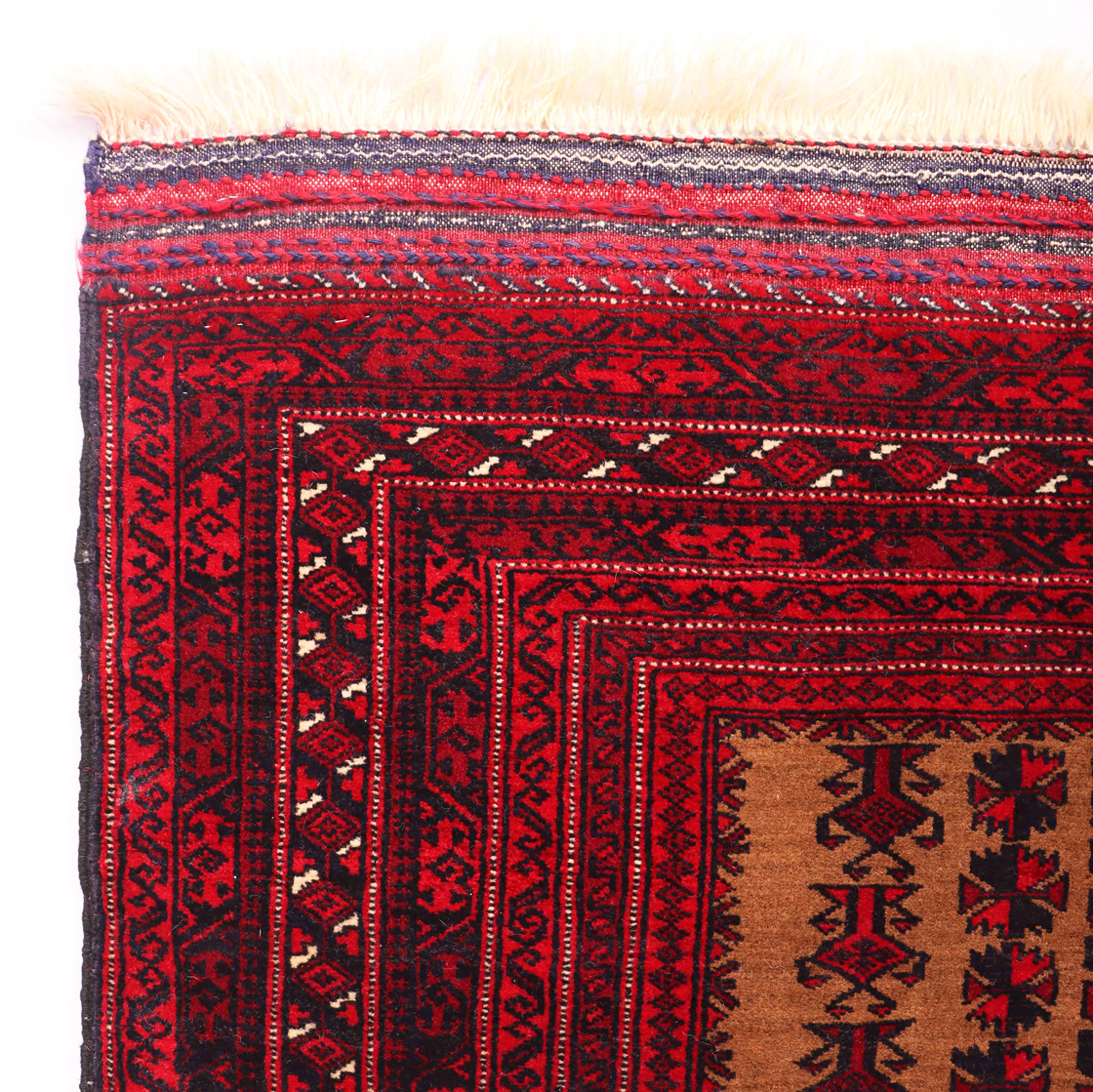 Antique Prayer Rug (Balouchi) 60years Old - Image 4