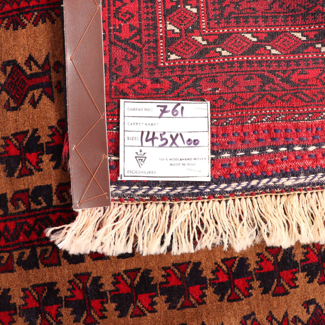 Antique Prayer Rug (Balouchi) 60years Old - Image 6