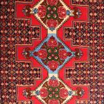 1.5X1M Kurdi  Sanandaj Persian Rug