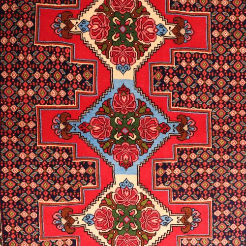 1.5X1M Kurdi  Sanandaj Persian Rug