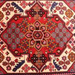 1.6×1.1M Tribal Persian Saveh Rug