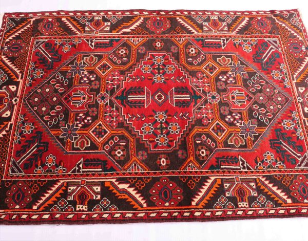 1.6×1.1M Tribal Persian Saveh Rug