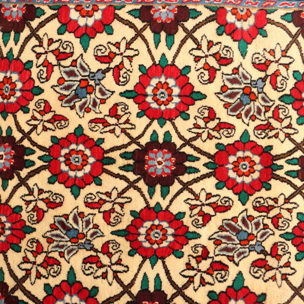 2m Floral Mashad Runner Rug