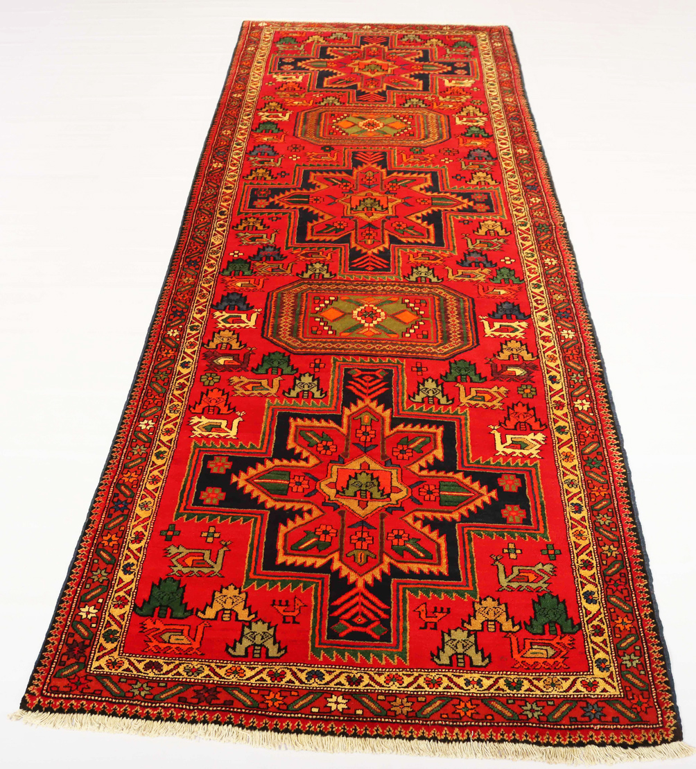 Antique 3.2M Gharedagh Persian Runner (80yrs) - Image 2