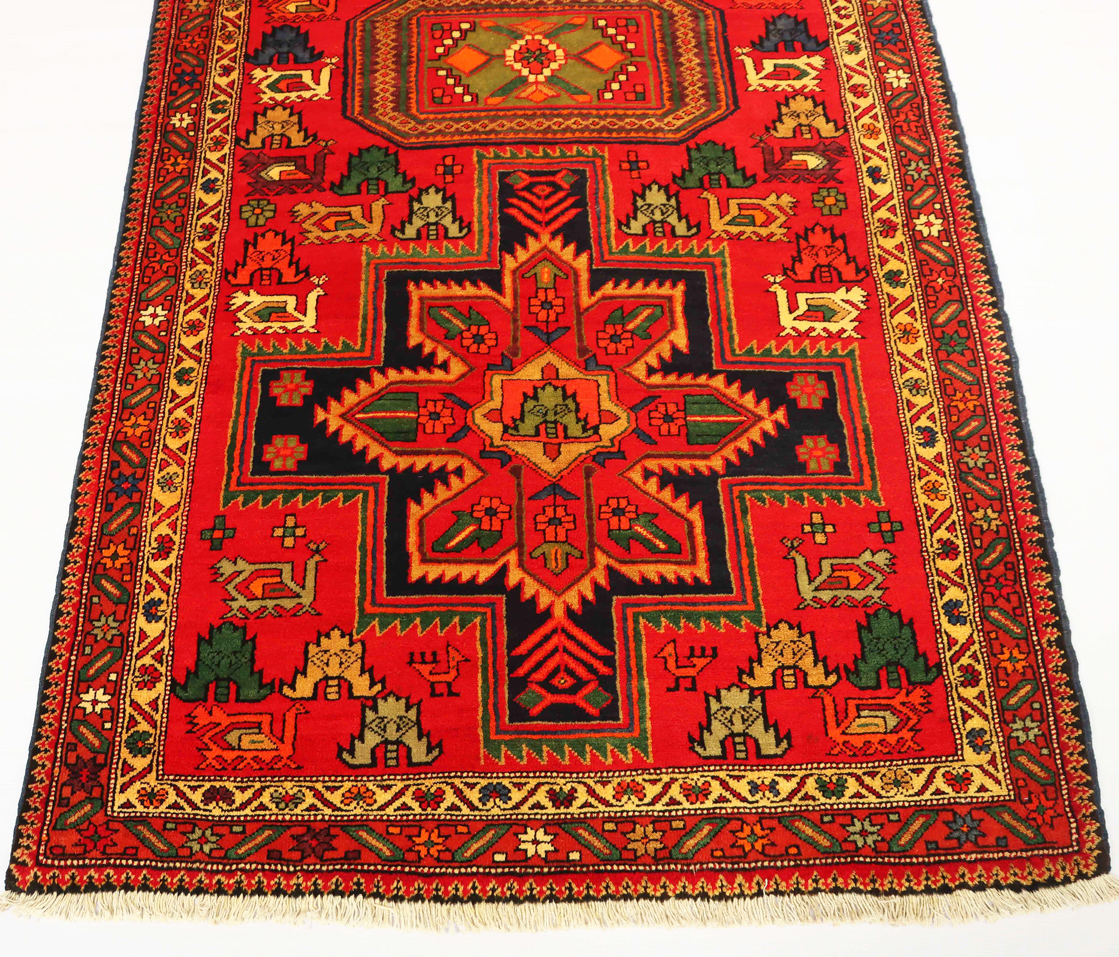 Antique 3.2M Gharedagh Persian Runner (80yrs) - Image 3