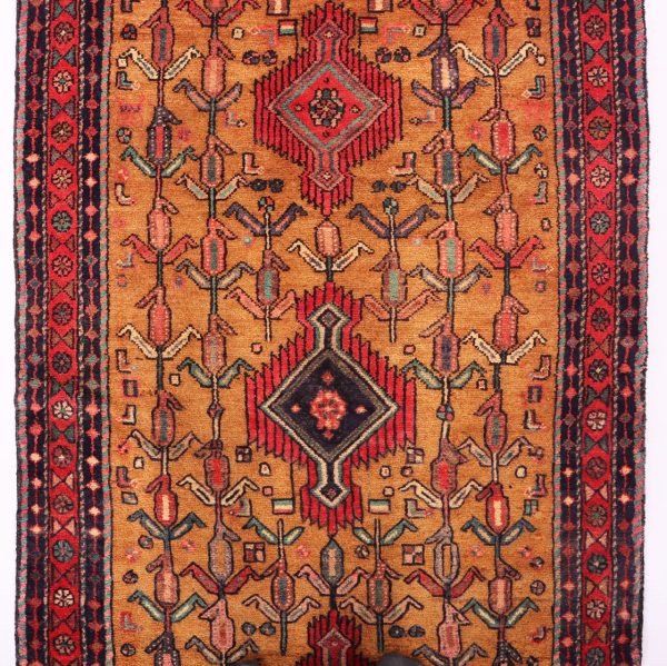 3m Old Hamedan Persian Runner (50yrs)