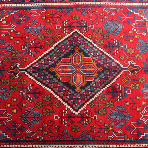 2.3x1.3M Vintage Persian Joshaghan Rug