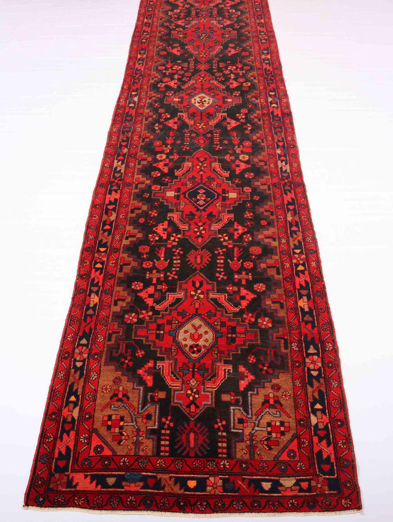 5.2M Tribal Nahavand Persian Runner - Image 2