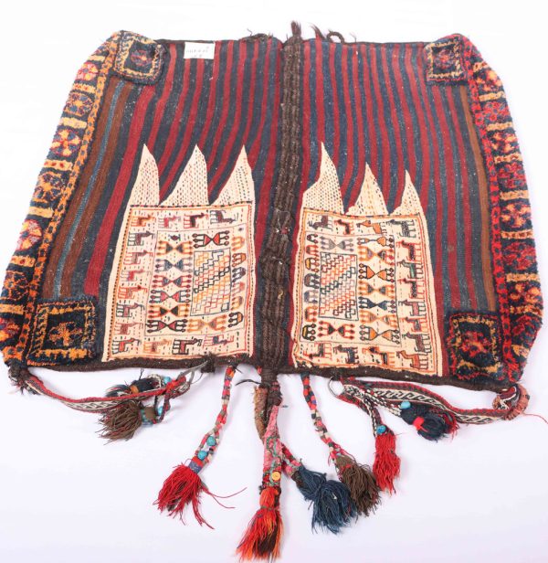 Antique Persian Balouchi Saddle Bag