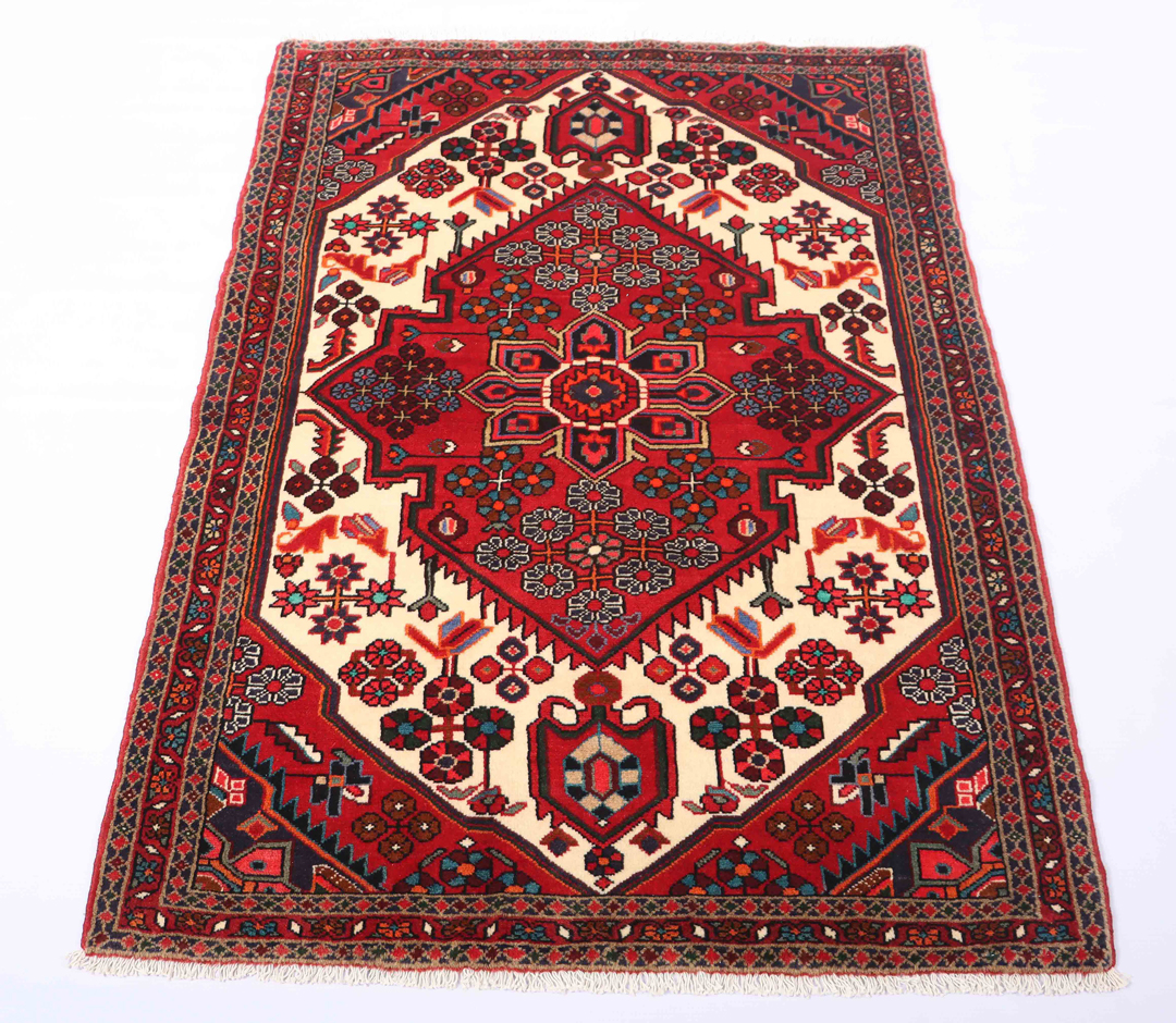 1.6x1.1M Tribal Persian Saveh Rug - Image 3