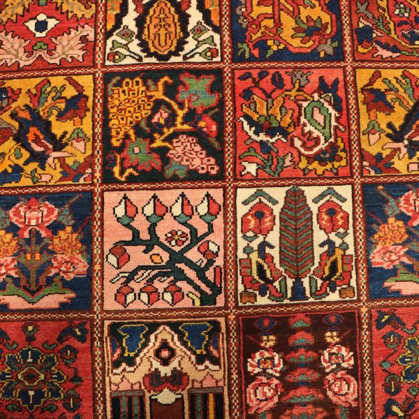 3.6×1.7M Vintage Bakhtiari Persian Rug