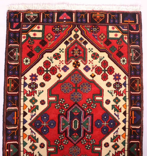 1.4×0.9M Tribal Persian Saveh Rug