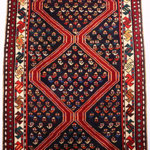 Antique 3.3M Gharedagh Persian Runner (60yrs)