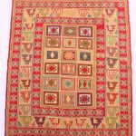 0.9×0.8M Persian Sumak Kilim Rug