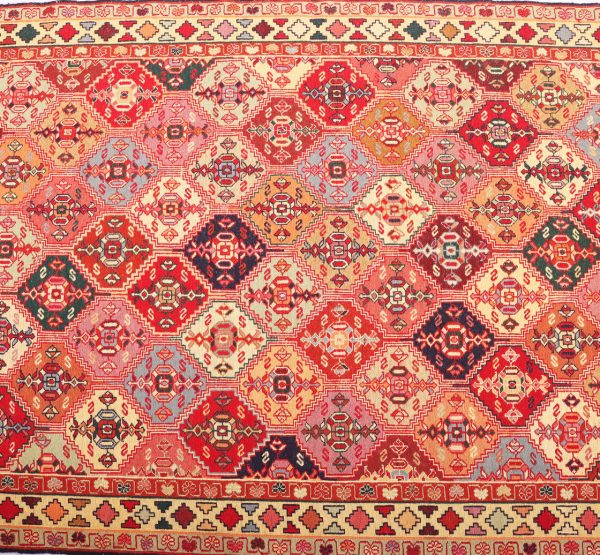 1.9×1.3M Persian Sumak Kilim Rug