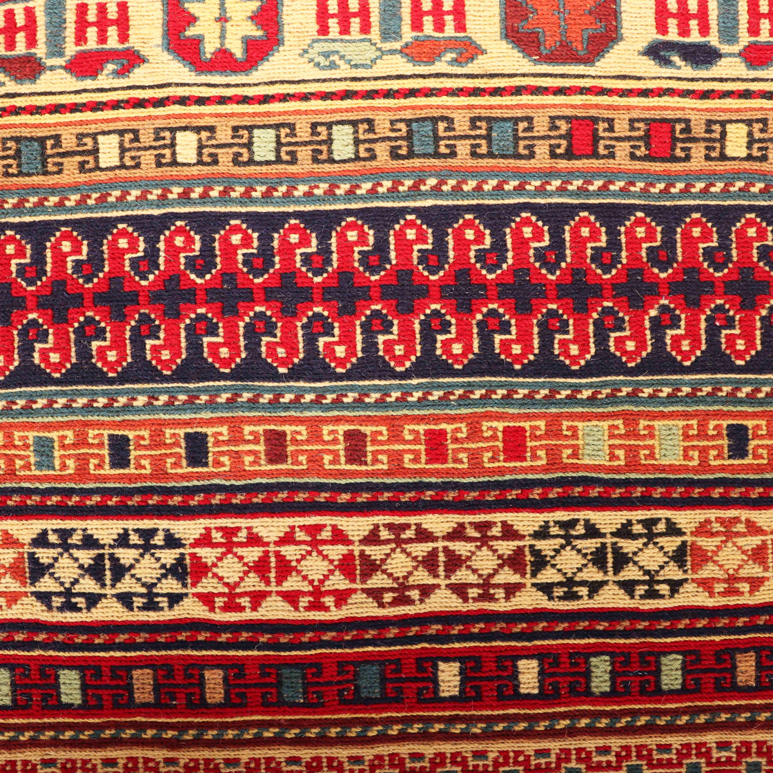 1x0.8M Persian Sumak Kilim Rug - Image 6