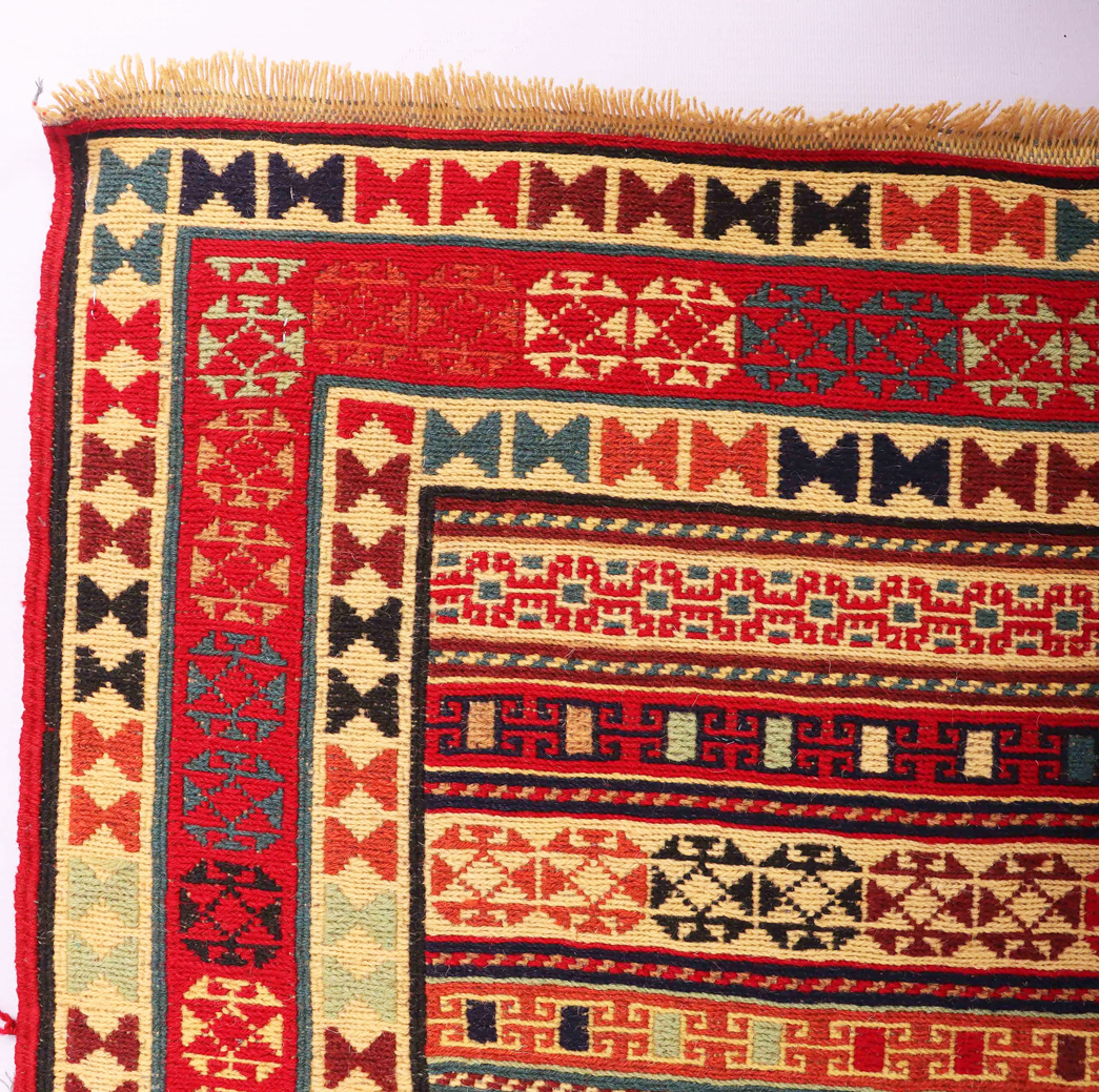 1x0.8M Persian Sumak Kilim Rug - Image 7