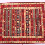 1×0.8M Persian Sumak Kilim Rug