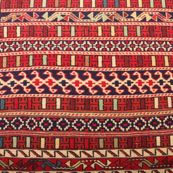 1×0.9M Persian Sumak Kilim Rug