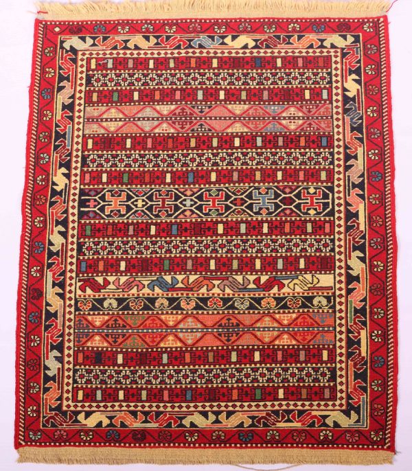 1×0.9M Persian Sumak Kilim Rug