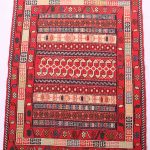 1×0.8M Persian Sumak Kilim Rug