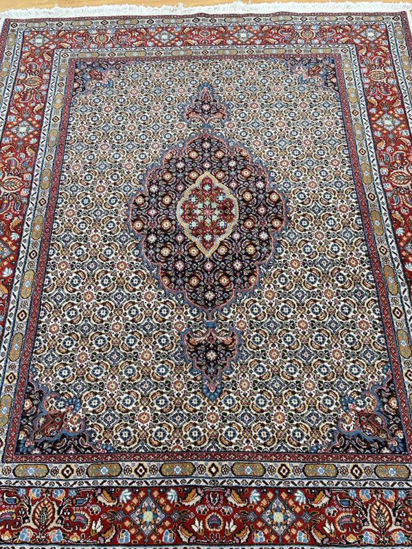 2×1.5M Fine Herati Birjand Persian Rug (Mahi)
