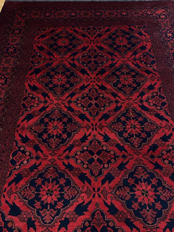 3.15 X 2 M Khal Mou Afghan Rug