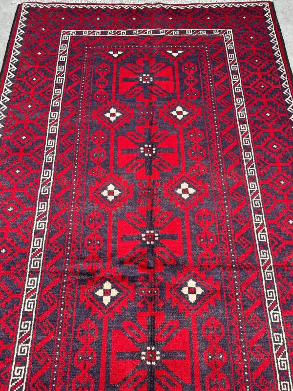 3×1.5M Balouchi Tribal Rug