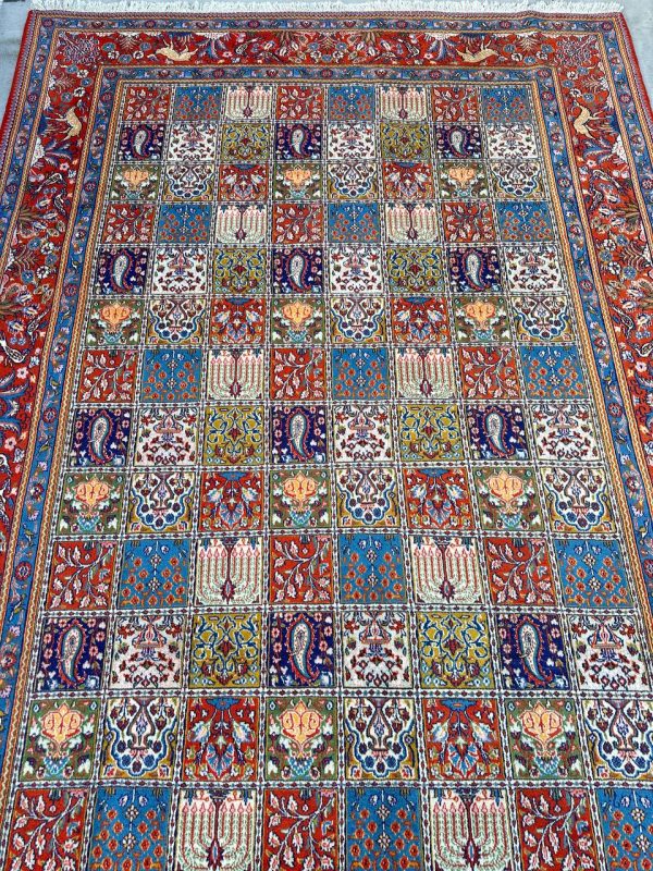 3x2M Garden Design Mood Persian Rug (Silkinlaid)