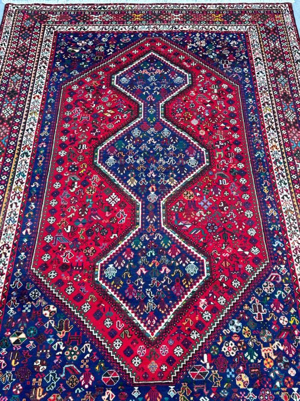 2.7×1.8M Qashghai Shiraz Rug