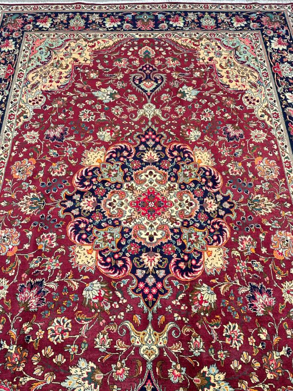 3.7×2.5M Persian Tabriz Rug