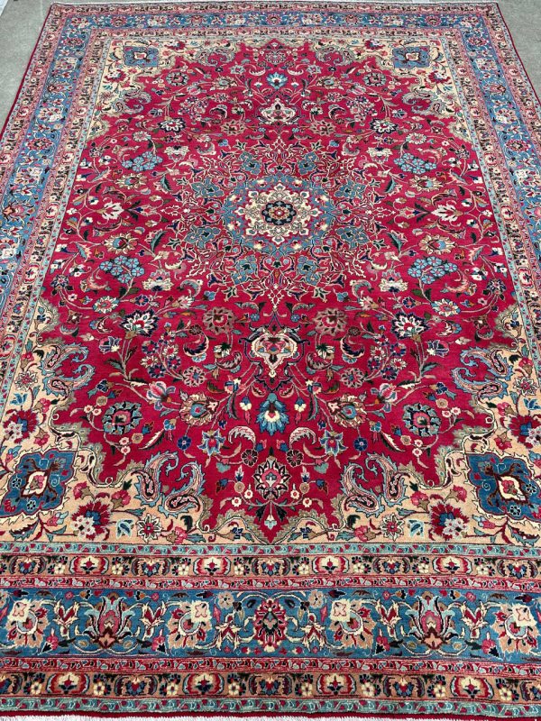 3.3×2.5M Antique Masterpiece Kashmar Persian Rug