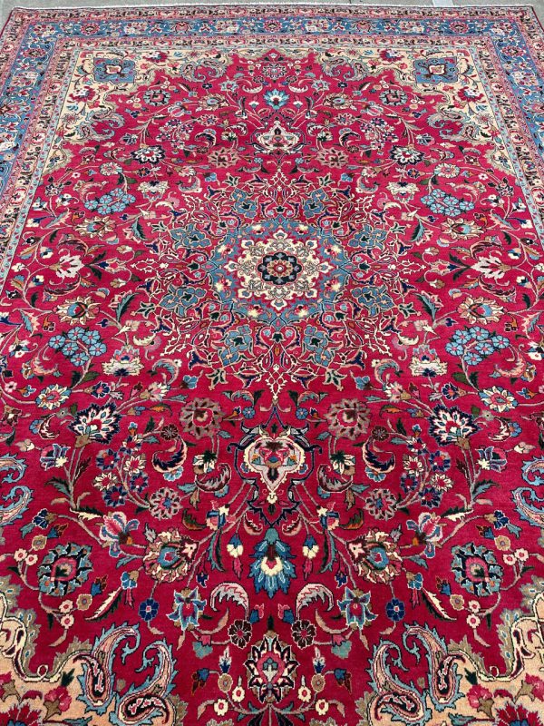 3.3×2.5M Antique Masterpiece Kashmar Persian Rug