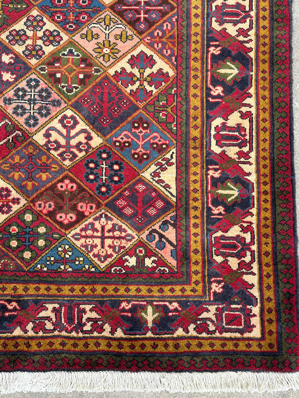 2x1.4M Persian Joshaghan Rug - Image 4