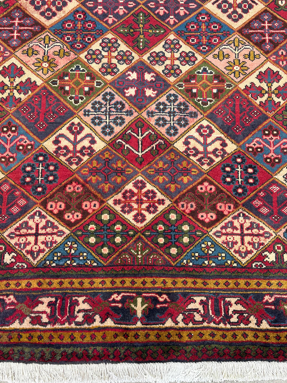 2x1.4M Persian Joshaghan Rug - Image 3