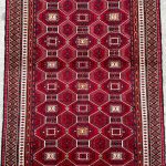 1.4x1M Balouchi Tribal Rug