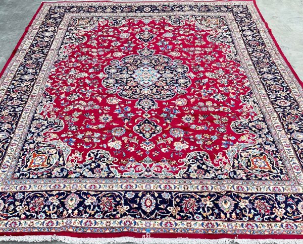 3.7×2.9M Persian Tabriz Rug