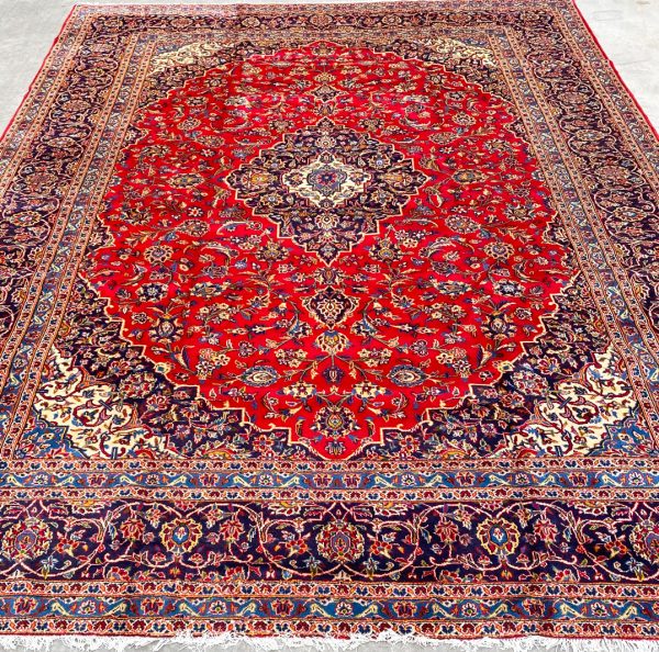 4x3M Royal Traditional Persian Kashan Rug