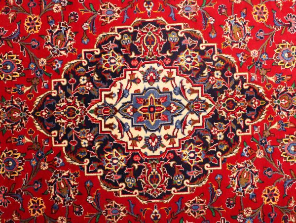 3.5×2.4M Royal Traditional Persian Kashan Rug