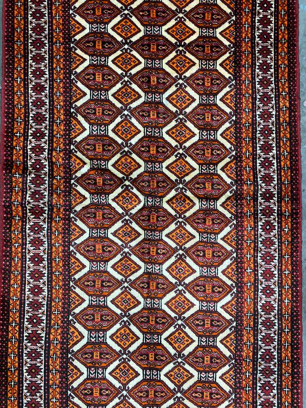 2x1M Persian Balouchi Nomadic Rug