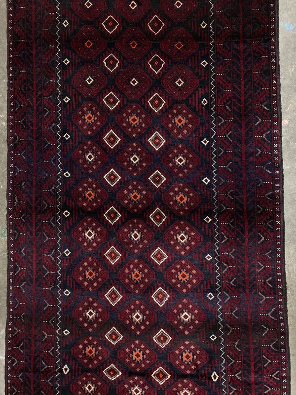 1.9x1M Persian Balouchi Nomadic Rug